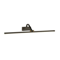 5551-70BG Bilbao LED Lampa galeryjka - czarny Brushed złoty Searchlight