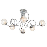 76349 Plafon Auria 6  semi flush Endon - MEGA rabaty w koszyku %