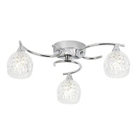 BOYER-3CH Plafon Boyer 3  semi flush Endon - MEGA rabaty w koszyku %