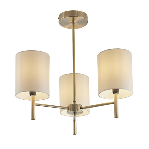 BRIO-3AB Plafon Brio 3 semi flush Endon - MEGA rabaty w koszyku %