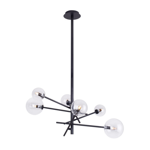 LOLLIPOP P0395 LAMPA WISZĄCA CZARNA Maxlight