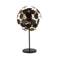 EU3070BG Discus 3Lt Lampa stołowa - czarny Metal &amp; PC Discs Searchlight