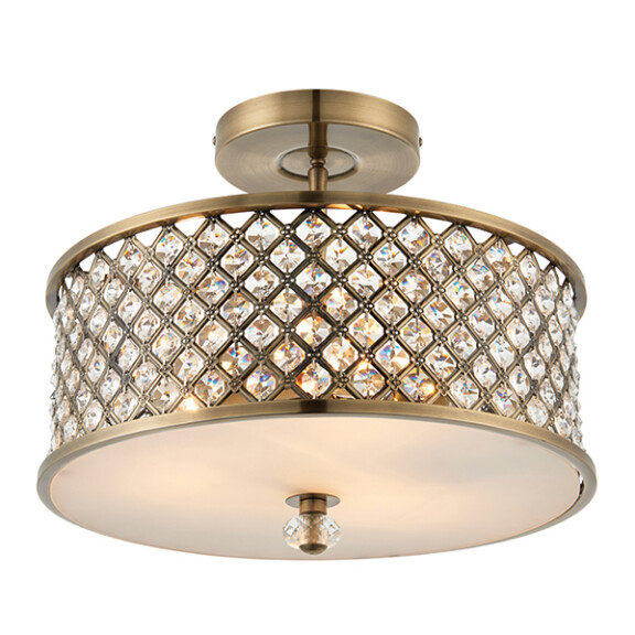 70558 Plafon Hudson 3 semi flush Endon - MEGA rabaty w koszyku %