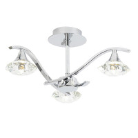 LANGELLA-3CH Plafon Langella 3  semi flush Endon - MEGA rabaty w koszyku %