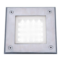 9909WH Walkover LED Recessed Square Walkover - Stainless Steel Searchlight