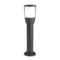 0598-450GY Tucson Słupek ogrodowy- Aluminium, Grey &amp; Polycarbonate,IP44 Searchlight