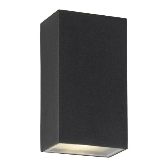 8852BK Stirling LED zewnętrzny góra-dół Kinkiet-czarny Aluminium,IP44 Searchlight