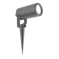 5010GY Spikey zewnętrzny Garden Spike - Grey Polycarbonate, IP44 Searchlight
