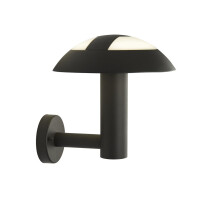 7263GY Mushroom LED zewnętrzny Light -Grey Metal &amp; Opal Diffuser,IP44 Searchlight