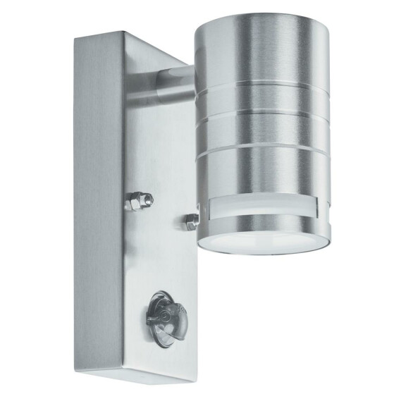 1318-1-LED Metro LED zewnętrzny Wall Bracket with PIR -Stainless Steel Searchlight