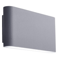 2562GY Maples LED zewnętrzny Kinkiet - Grey &amp; Frosted Diffuser,IP44 Searchlight