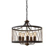 61498 Lampa wisząca Heston 5  Endon - MEGA rabaty w koszyku %