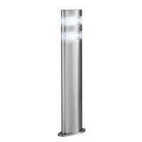 5304-450 India 24Lt 450mm LED Słupek ogrodowy - satyna srebrny, IP44 Searchlight