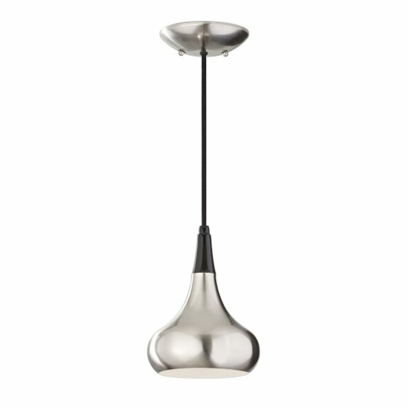 FE-BESO-P-S-BS Beso 1 Light Mini lampa wisząca – stal szczotkowana Elstead - Mega RABATY w koszyku %