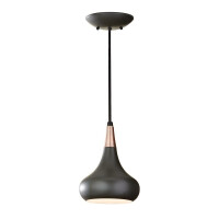 FE-BESO-P-S-DBZ Beso 1 Light Mini lampa wisząca – ciemny brąz Elstead - Mega RABATY w koszyku %