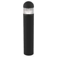 7900-900 Bronx 90cm Słupek ogrodowy - czarny with Polycarbonate Diffuser Searchlight