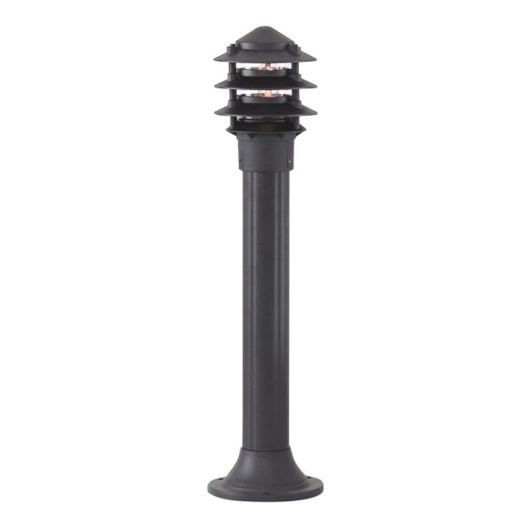 1076-730 Bollards 730mm Słupek ogrodowy - czarny Aluminium & szkło, IP44 Searchlight