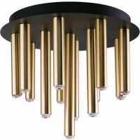 9054 LAMPA SUFITOWA STALACTITE black-brass XIII--rabaty 15% w koszyku