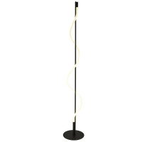 EU57213BK Serpent LED Lampa podłogowa - czarny Metal &amp; Acrylic Searchlight