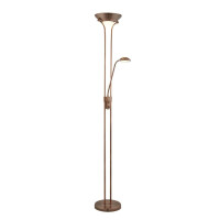 EU5430CU Mother &amp; Child LED Lampa podłogowa - antyczna miedź Searchlight