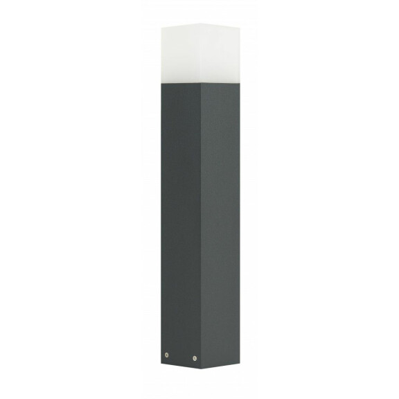 Cube CB-580 DG Lampa stojąca słupek ciemny popiel SU-MA - Mega RABATY W KOSZYKU %