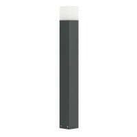 Cube CB-830 DG Lampa stojąca słupek ciemny popiel SU-MA - Mega RABATY W KOSZYKU %