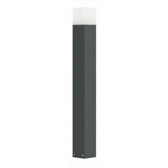Cube CB-830 DG Lampa stojąca słupek ciemny popiel SU-MA - Mega RABATY W KOSZYKU %