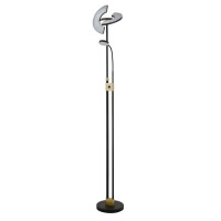 EU1024MBSB Gio LED Mother &amp; Child Lampa podłogowa- satyna Brass &amp; czarny Metal Searchlight