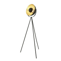EU8022BK Blink Tripod Lampa podłogowa - Matt czarny with złoty Interior Searchlight