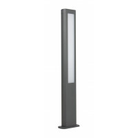 Evo GL15403 Lampa stojąca słupek ciemny popiel SU-MA - Mega RABATY W KOSZYKU %