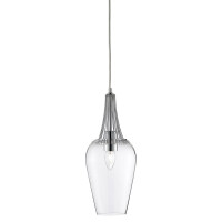 8911CC Whisk Lampa wisząca - Chrome &amp; Clear szkło Searchlight