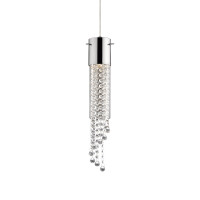 089669 Lampa wisząca gocce sp1 chrome Ideal Lux - Mega RABATY w koszyku %
