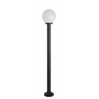 Kule K 5002/1/K 200 Lampa stojąca słupek czarny SU-MA - Mega RABATY W KOSZYKU %
