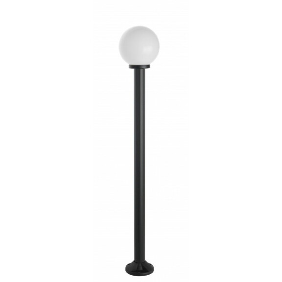 Kule K 5002/1/K 200 Lampa stojąca słupek czarny SU-MA - Mega RABATY W KOSZYKU %