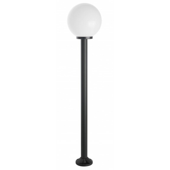 Kule K 5002/1/K 300 Lampa stojąca słupek czarny SU-MA - Mega RABATY W KOSZYKU %