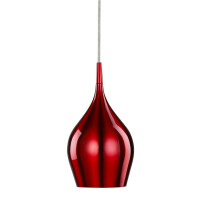 6461-12RE Vibrant Lampa wisząca - Red Aluminium Searchlight