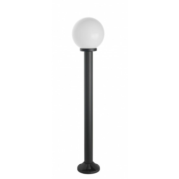 Kule K 5002/2/K 200 Lampa stojąca słupek czarny SU-MA - Mega RABATY W KOSZYKU %