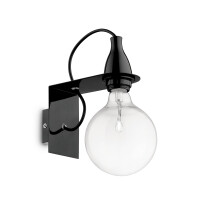 045214 Kinkiet minimal ap1 black Ideal Lux - Mega RABATY w koszyku %