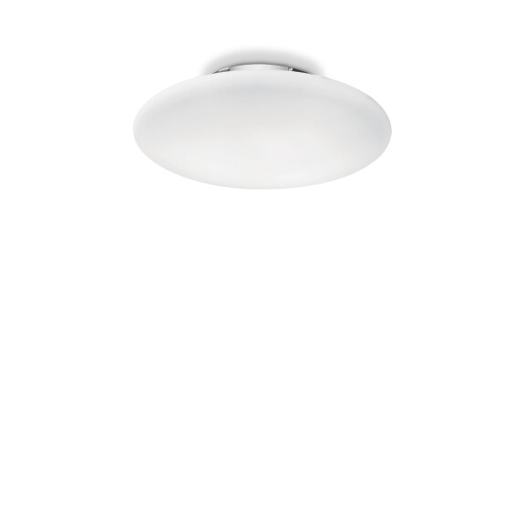 032047 Plafon smarties bianco pl2 d40 white Ideal Lux