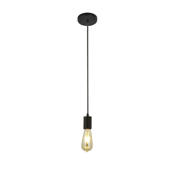 9661BK Squiggle Lampa wisząca - czarny Metal & Cables Searchlight