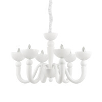 093994 Lampa wisząca bon bon sp6 white Ideal Lux - Mega RABATY w koszyku %