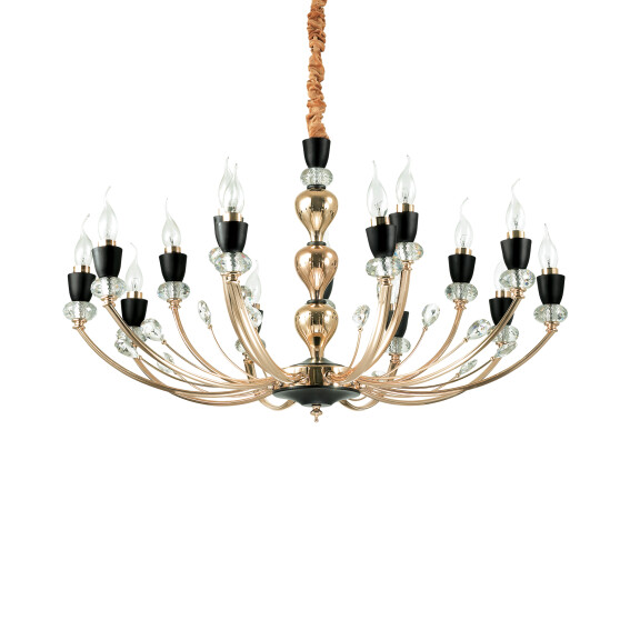 206639 Lampa wisząca vanity sp15 black Ideal Lux - Mega RABATY w koszyku %