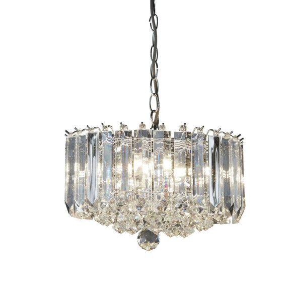 6715CC Sigma 4Lt Lampa wisząca - Chrome &amp; Acrylic Searchlight