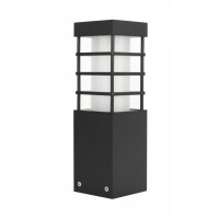 RADO II 3 BL Lampa stojąca słupek czarny SU-MA - Mega RABATY W KOSZYKU %