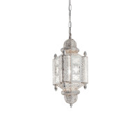 138343 Lampa wisząca nawa-2 sp1 silver Ideal Lux - Mega RABATY w koszyku %