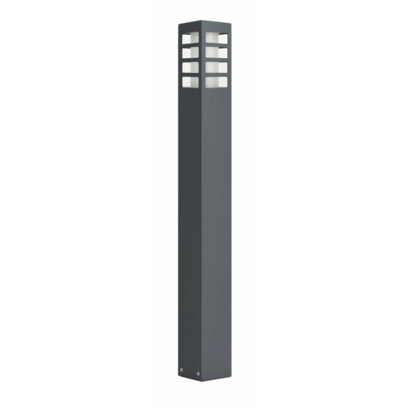 RADO III 1 DG Lampa stojąca słupek ciemny popiel SU-MA - Mega RABATY W KOSZYKU %