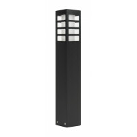 RADO III 2 BL Lampa stojąca słupek czarny SU-MA - Mega RABATY W KOSZYKU %