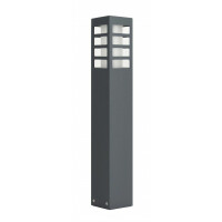 RADO III 2 DG Lampa stojąca słupek ciemny popiel SU-MA - Mega RABATY W KOSZYKU %