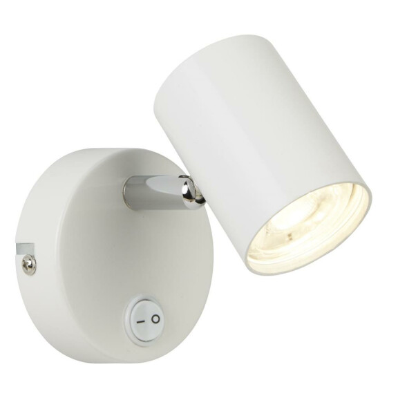 3171WH Rollo reflektorek Kinkiet - biały Metal Searchlight