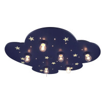 642 Lampa sufitowa Cloud XXL ze świetlówką. Gwiazdy Niermann Standby